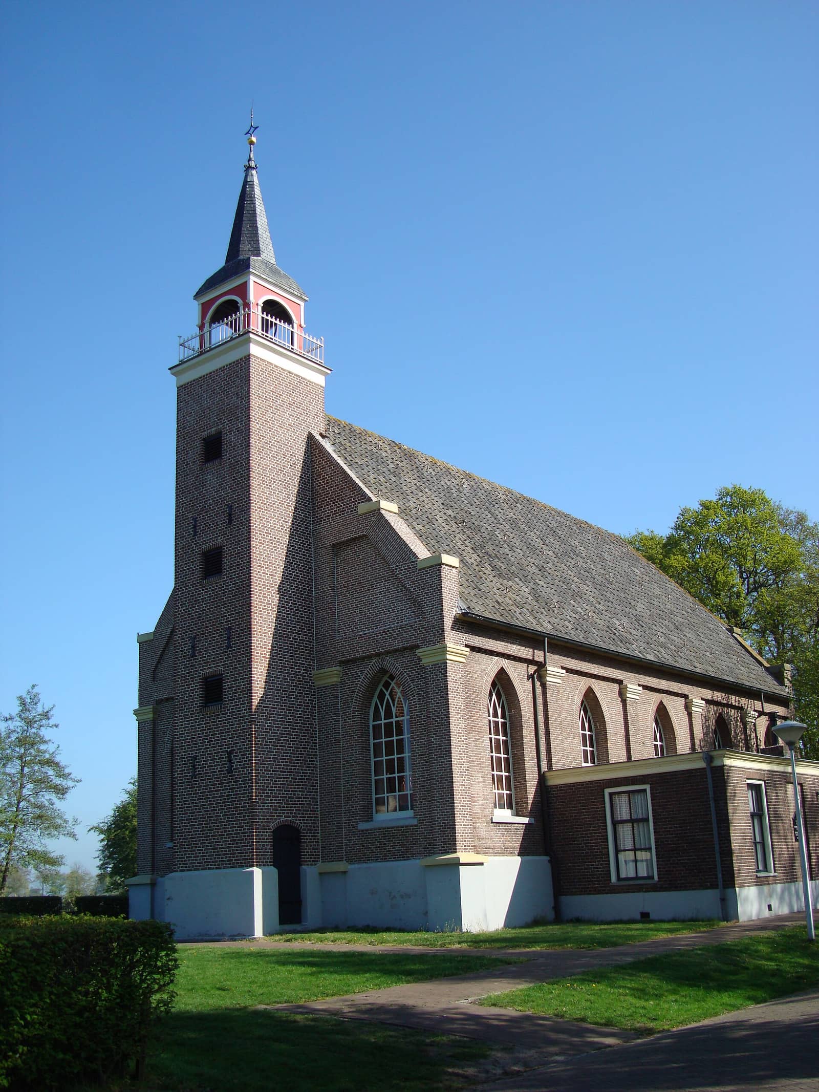 De Gereformeerde kerk in het voorjaarslicht